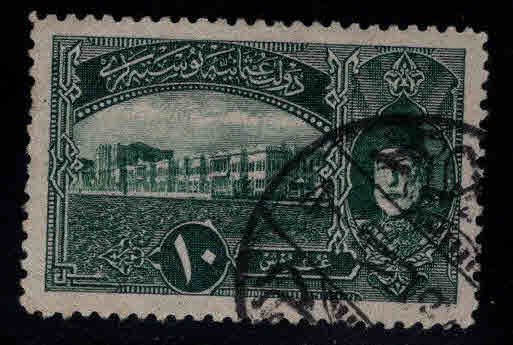 TURKEY Scott 431 used 1916  Dark Green stamp CV $5.00