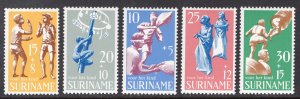 SURINAM SCOTT B157-B161