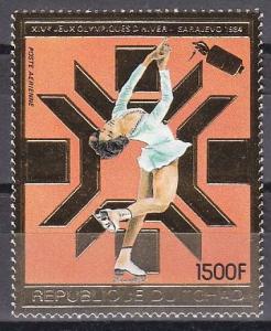 1983	Chad	974gold	1984 Olympiad Sarajevo	16,00 €