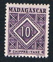 Madagascar J31 MLH Postage Due Numeral (BP1426)