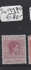 BAHAMAS (P0906B) KGVI 1/2D SG 149 EC ELONGATED E   MOG