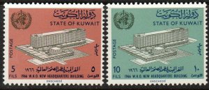 Kuwait Sc #323-324 Mint Hinged