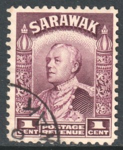 Sarawak Scott 109 - SG106, 1934 Sir Charles Vyner Brooke 1c used