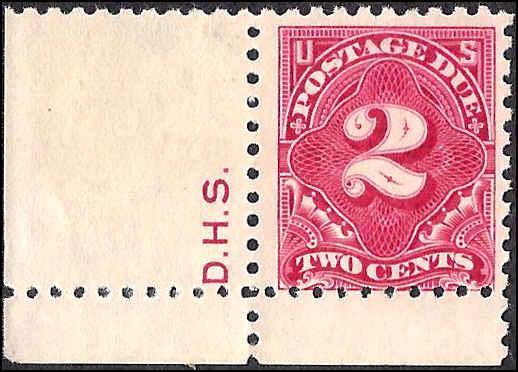 J46a Mint,OG,LH... Initials Single... SCV $35.00