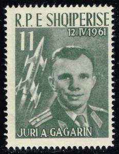 Albania #606 Yuri Gagarin and Vostok 1; Unused (11.00)