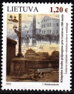 LITHUANIA 2023-03 History War: Klaipeda Region Unification - 100, MNH