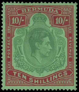 Bermuda - Scott 126b - Mint-Hinged