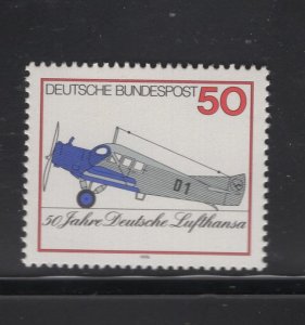 Germany #1207  (1976 Lufthansa issue) VFMNH CV $0.80