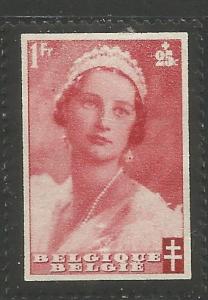 BELGIUM  B175  MINT HINGED,  HINGE REMNANT,  QUEEN ASTRID