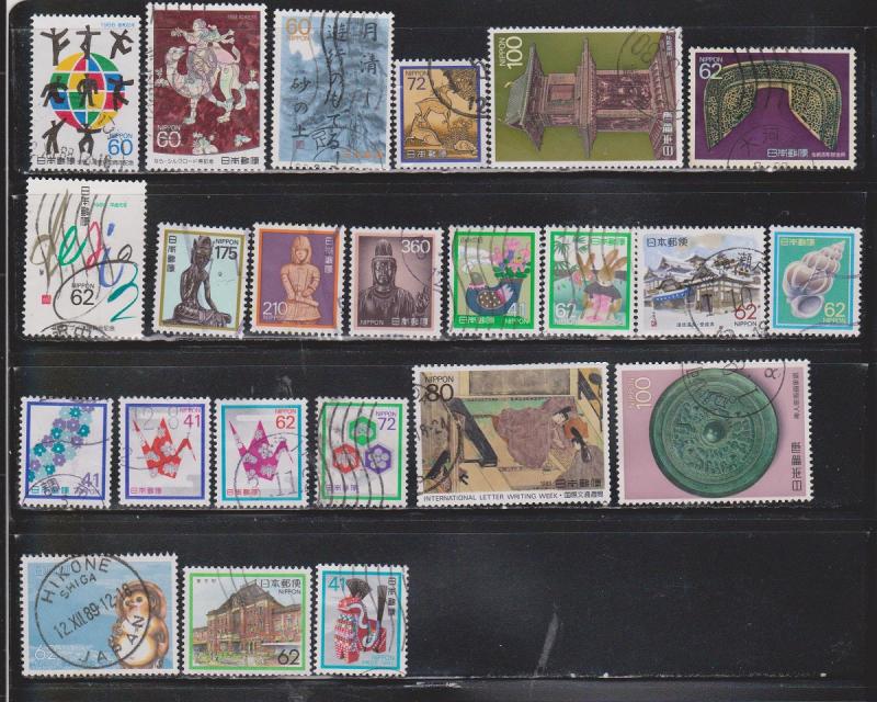 JAPAN - Mixture Of Used 1980s Issues - Good Value