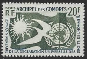 Comoro Islands #44 Mint Hinged Single Stamp