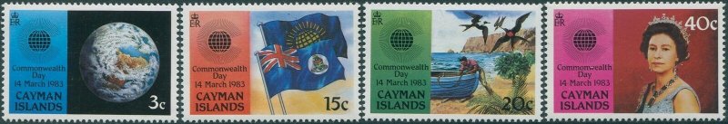 Cayman Islands 1983 SG574-577 Commonwealth Day set MNH