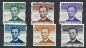 Rwanda 1965 Abraham Lincoln MUH
