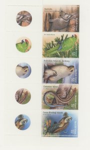 Norfolk Island #989-983 Mint (NH) Single (Complete Set) (Fauna) (Wildlife)