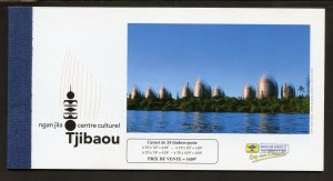 New Caledonia 791a MNH,  Tjibaou Cultural Center Complete Booklet from 1998.