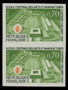 France, 1950-Present #1258 (YT 1614) Cat€122, 1969 Central School of the Ar...