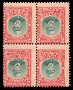 MOMEN: US STAMPS POSSESSIONS #240a BLK INVERTED CENTER MINT OG 3H/1NH LOT #77346