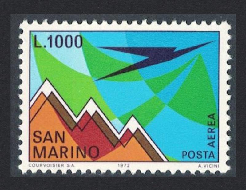 San Marino Birds Airmail SG#951 MI#1016