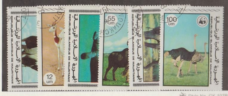 Mauritania Scott #383-388 Stamps - Used Set