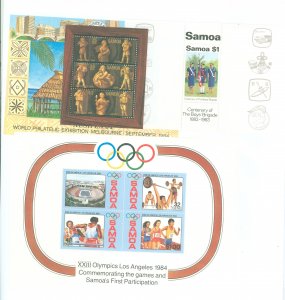 Brazil #619/632a/633/635a  Souvenir Sheet