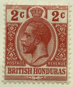 AlexStamps BRITISH HONDURAS #76 VF Mint 
