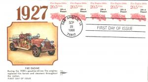 #2264 Fire Engine 1900s PNC Gillcraft FDC