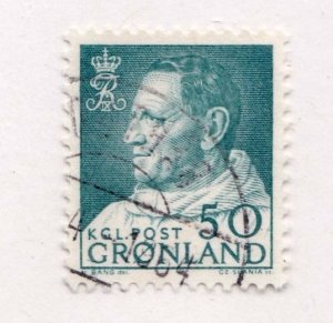 Greenland stamp #58, used