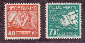 Netherlands # C 4-5, Mint Never Hinged