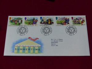 Great Britain First Day Cover 1994 Summertime - Bureau cancel