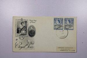 Kenya 1954 FDC - Royal Visit - Artcraft Cachet - Nairobi - F76103