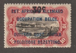 EDSROOM-16864 German East Africa N28 H 1922 Belgian Occupation