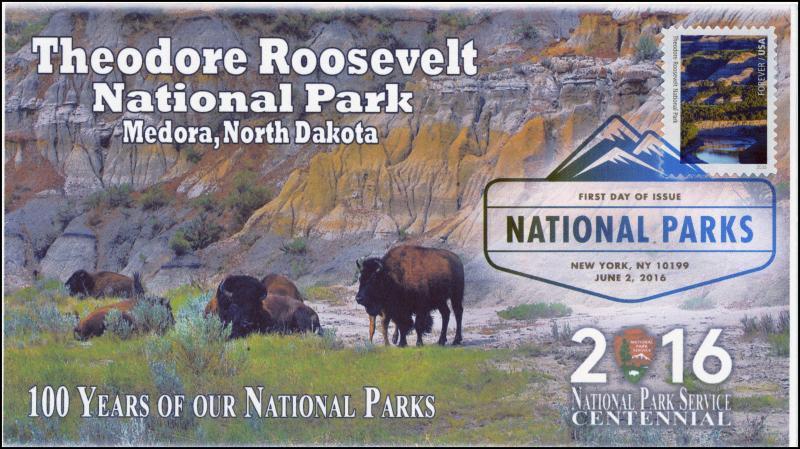 2016, National Parks, Centennial, Theodore Roosevelt, DCP, 16-158