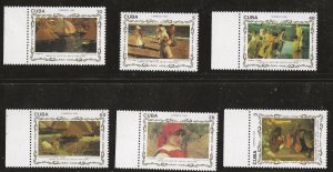 CUBA SC # 3499 - 3504   MNH