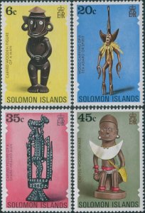 Solomon Islands 1977 SG337-340 Artefacts set MNH