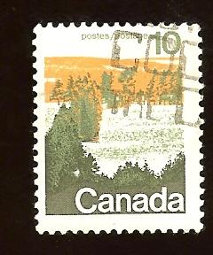Canada #594 10¢ Forest Landscape