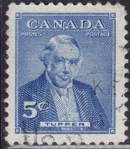 Canada 358 Sir Charles Tupper 5¢ 1955