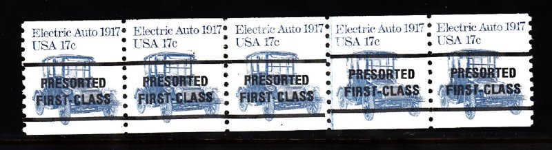 USA PNC SC# 1906a ELECTRIC AUTO $0.17c PL# 1 WATER ACTIVATED PNC5 MNH