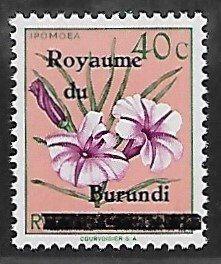 Burundi # 2 - Ipomoea overprint - MNH....{KGr4}