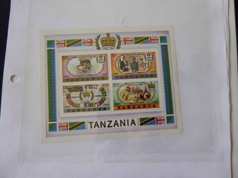 Tanzania 1976-1988 MNH Souvenir Sheets