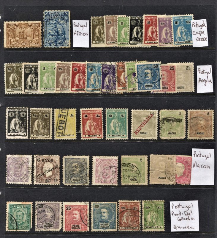 STAMP STATION PERTH Colonies 42 Mint / Used Mixed Selection