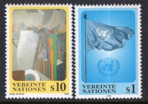 UN Vienna 194-195 MNH VF