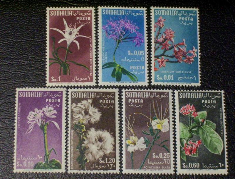 Somalia Scott #198-204 unused