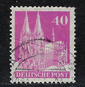 Germany AM Post Scott # 651a, used