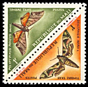 Mali J8a, MNH, Butterflies and Moths Postage Dues