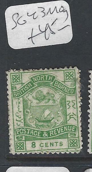 NORTH BORNEO (P2501B)   8C P&R  SG  43   MOG