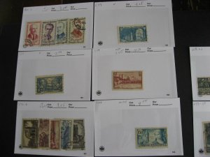 FRANCE collection of old stuff in sales cards, unverified, check them out! 