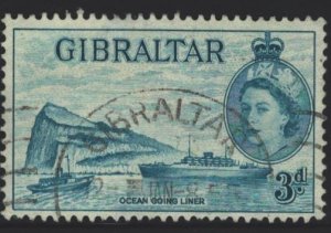 Gibraltar Sc#137 Used