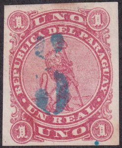 Paraguay 1878 SC 5F Unused 