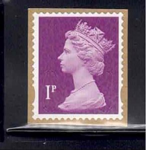 QEII 1p Machin Definitive SG2920 Year Code 19