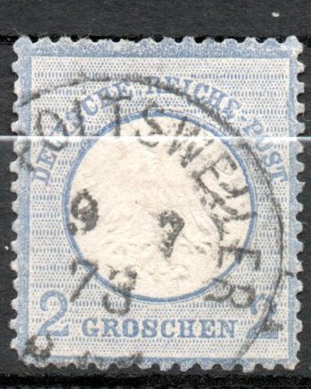 [AC] Germany 1872 #5 Mi 5 *USED* - Small Eagle